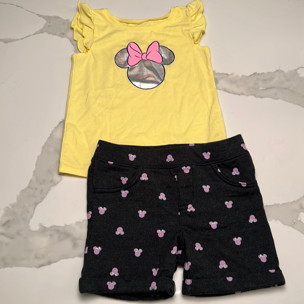 Disney jumping beans shorts & top